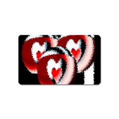 Heart Time 3 Magnet (name Card)