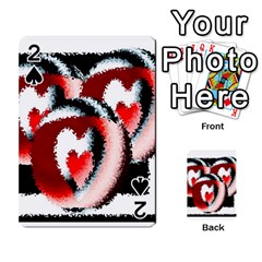 Heart Time 3 Playing Cards 54 Designs 