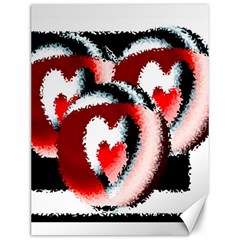 Heart Time 3 Canvas 12  X 16   by InsanityExpressed