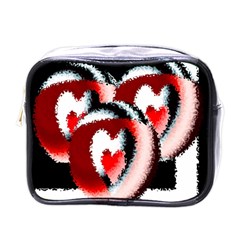 Heart Time 3 Mini Toiletries Bags