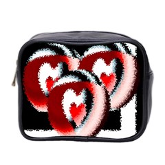 Heart Time 3 Mini Toiletries Bag 2-side