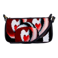 Heart Time 3 Shoulder Clutch Bags by InsanityExpressed