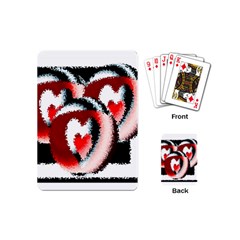 Heart Time 3 Playing Cards (mini) 