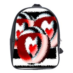 Heart Time 3 School Bags (xl) 