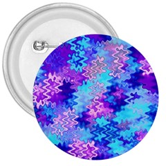 Blue And Purple Marble Waves 3  Buttons