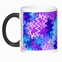 Blue And Purple Marble Waves Morph Mugs