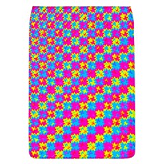 Crazy Yellow And Pink Pattern Flap Covers (l)  by KirstenStar