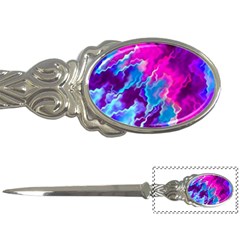 Stormy Pink Purple Teal Artwork Letter Openers