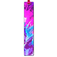 Stormy Pink Purple Teal Artwork Large Book Marks