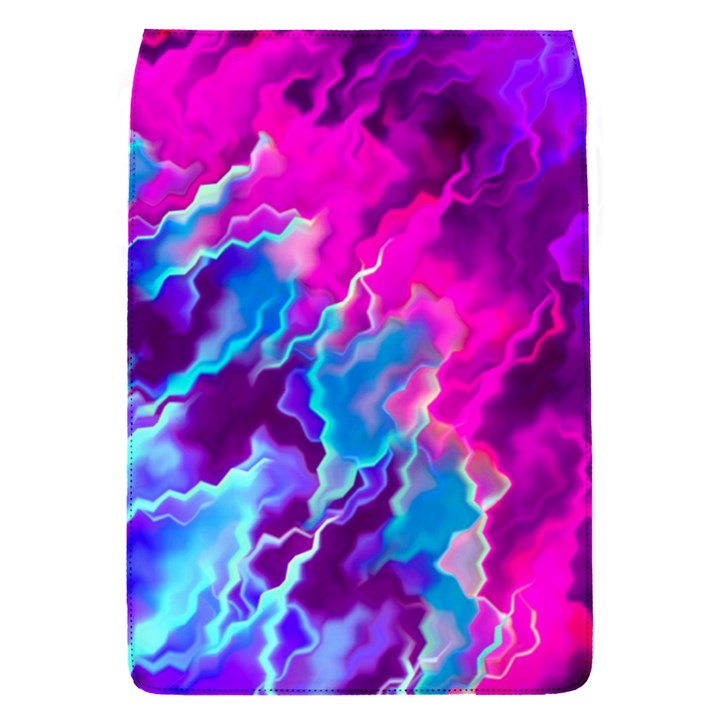 Stormy Pink Purple Teal Artwork Flap Covers (S) 