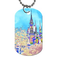 Castle For A Princess Dog Tag (one Side)