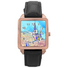 Castle For A Princess Rose Gold Watches by Rokinart