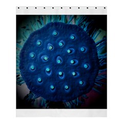 Blue Plant Shower Curtain 60  X 72  (medium)  by InsanityExpressed