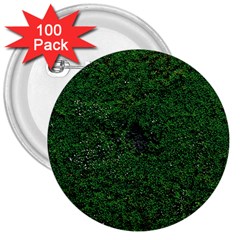 Green Moss 3  Buttons (100 Pack)  by InsanityExpressed