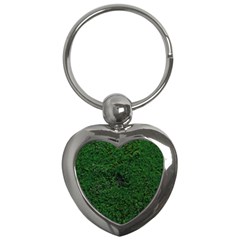 Green Moss Key Chains (heart) 