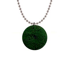 Green Moss Button Necklaces