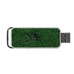 Green Moss Portable Usb Flash (one Side)