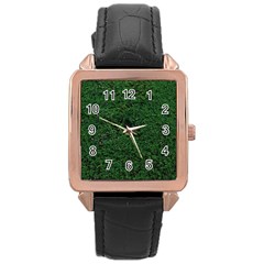 Green Moss Rose Gold Watches