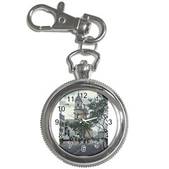 Cathedral At Historic Center Of Bogota Colombia Edited Key Chain Watches by dflcprints