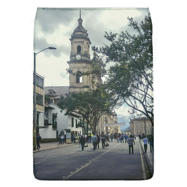 Cathedral At Historic Center Of Bogota Colombia Edited Flap Covers (L) 