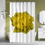 Isolated Yellow Rose Photo Shower Curtain 48  x 72  (Small)  Curtain(48  X 72 ) - 42.18 x64.8  Curtain(48  X 72 )