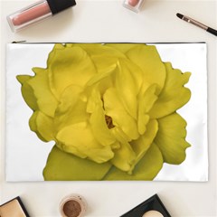 Isolated Yellow Rose Photo Cosmetic Bag (xxl)  by dflcprints