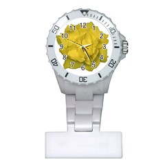 Isolated Yellow Rose Photo Nurses Watches