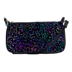 Improvisational Music Notes Shoulder Clutch Bags