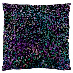 Improvisational Music Notes Large Cushion Cases (two Sides) 