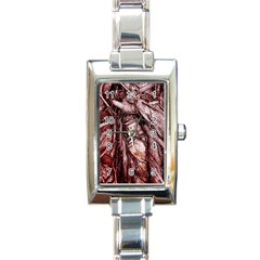 The Bleeding Tree Rectangle Italian Charm Watches