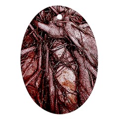 The Bleeding Tree Ornament (oval) 