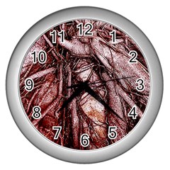 The Bleeding Tree Wall Clocks (silver) 