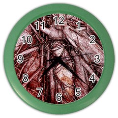 The Bleeding Tree Color Wall Clocks by InsanityExpressed