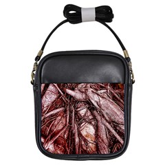 The Bleeding Tree Girls Sling Bags by InsanityExpressed