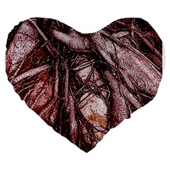 The Bleeding Tree Large 19  Premium Heart Shape Cushions