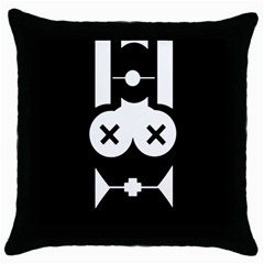 Restraint Throw Pillow Cases (black)