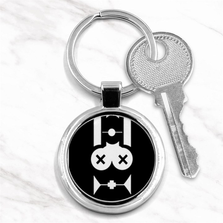 Restraint Key Chains (Round) 