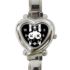 Restraint Heart Italian Charm Watch