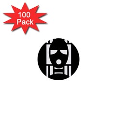 Masked 1  Mini Buttons (100 Pack) 