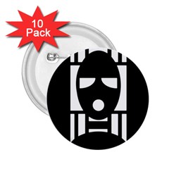 Masked 2 25  Buttons (10 Pack) 