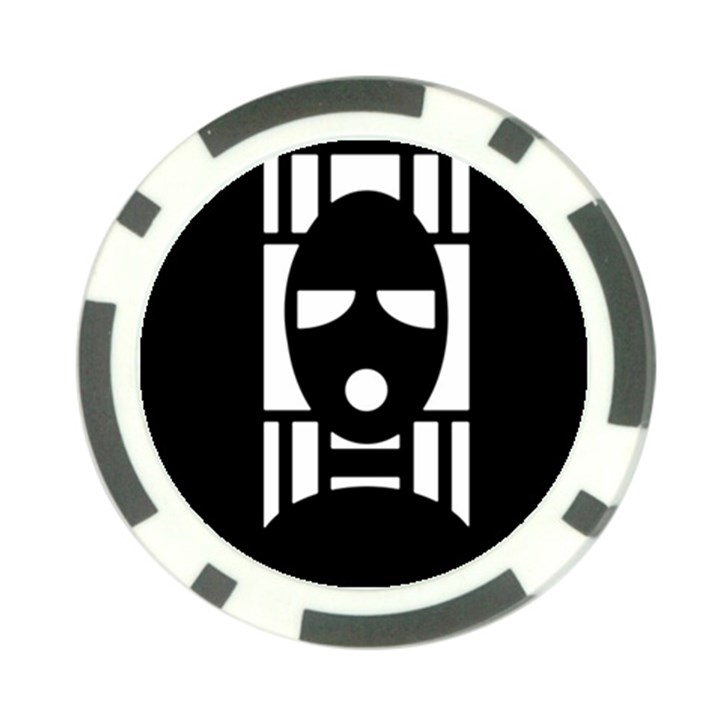 Masked Poker Chip Card Guards