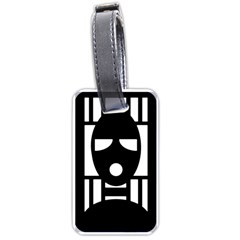 Masked Luggage Tags (one Side)  by ArtistRoseanneJones