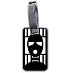 Masked Luggage Tags (two Sides) by ArtistRoseanneJones