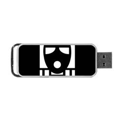 Masked Portable Usb Flash (one Side)