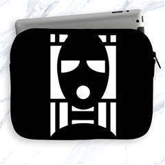 Masked Apple Ipad 2/3/4 Zipper Cases