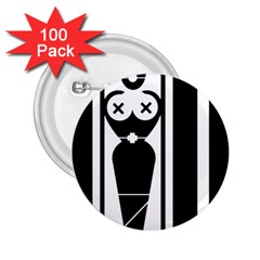 Submissive 2 25  Buttons (100 Pack) 