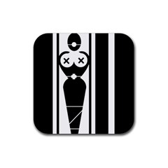 Submissive Rubber Coaster (square) 