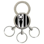 Submissive 3-Ring Key Chains Front