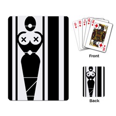 Submissive Playing Card by ArtistRoseanneJones