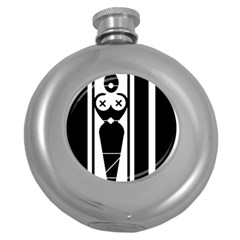 Submissive Round Hip Flask (5 Oz)